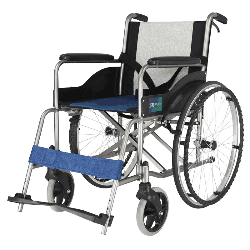 互邦手动轮椅轻便折叠小老人轮椅代步车手推车残疾人互帮多功能