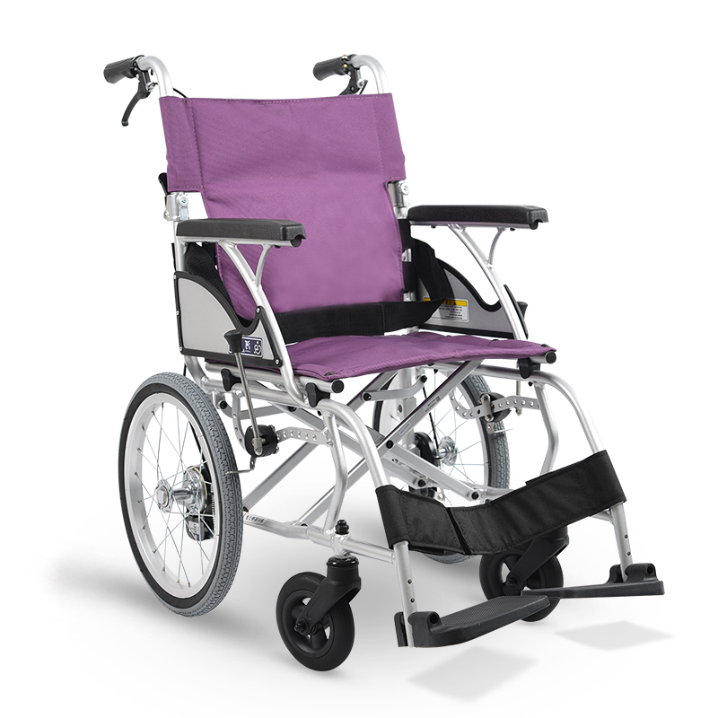 日本河村轮椅BM22-45S手动轻便折叠小便携式小型老人代步...