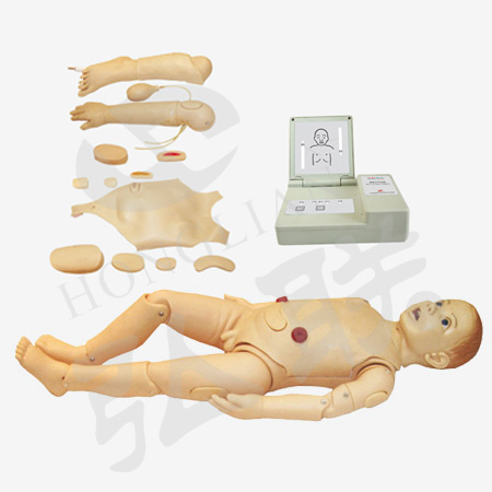 弘联GD/FT333三岁儿童护理模拟人 全科医生护理模型