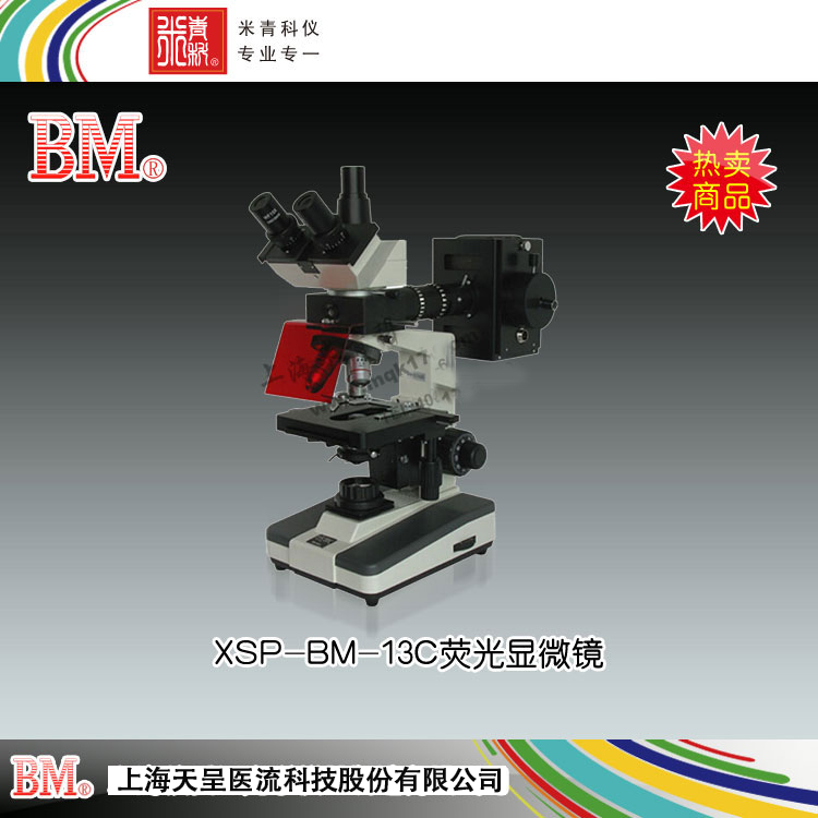 XSP-BM-13C型荧光显微镜（三目、落射）