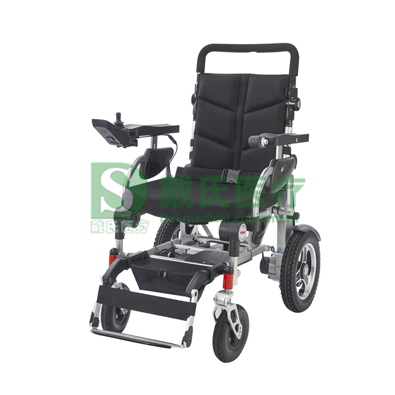 戴氏医疗XT-L-006 铝合金轻便轮椅采用PU实心轮胎、防...