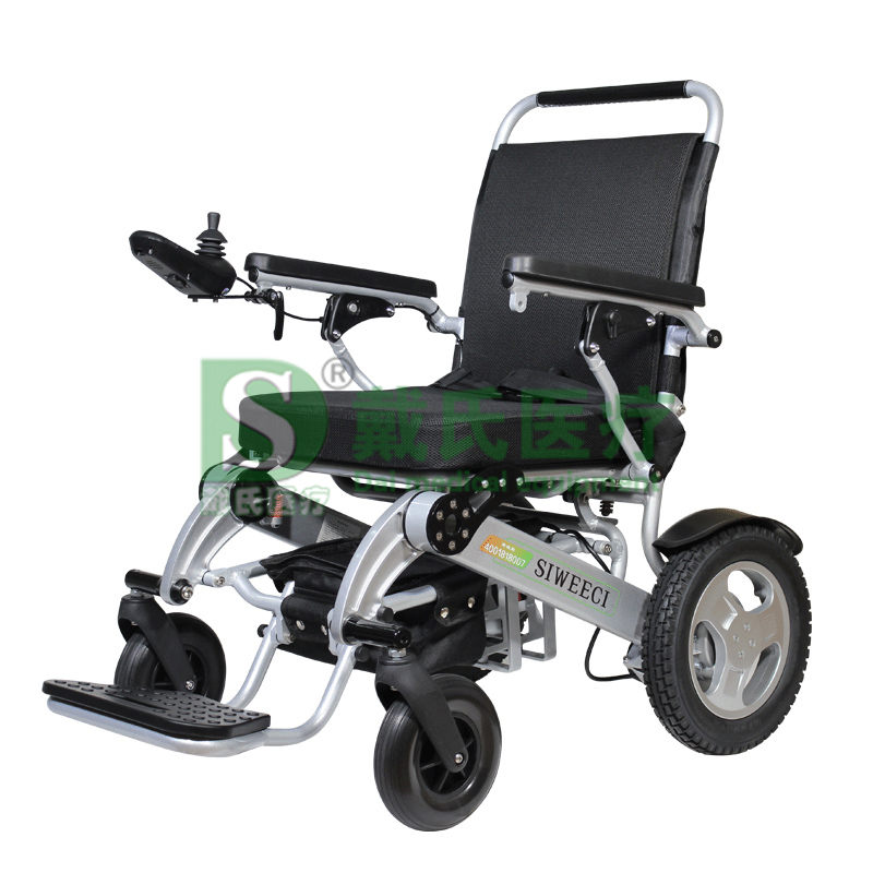戴氏医疗HG-W630 轻便折叠锂电轮椅可折叠架，易储运
