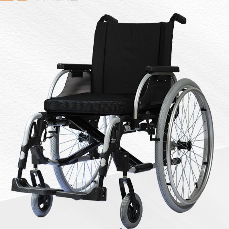 好思达h110多功能轮椅 标准款老款多能可折叠截瘫生活轮椅铝...