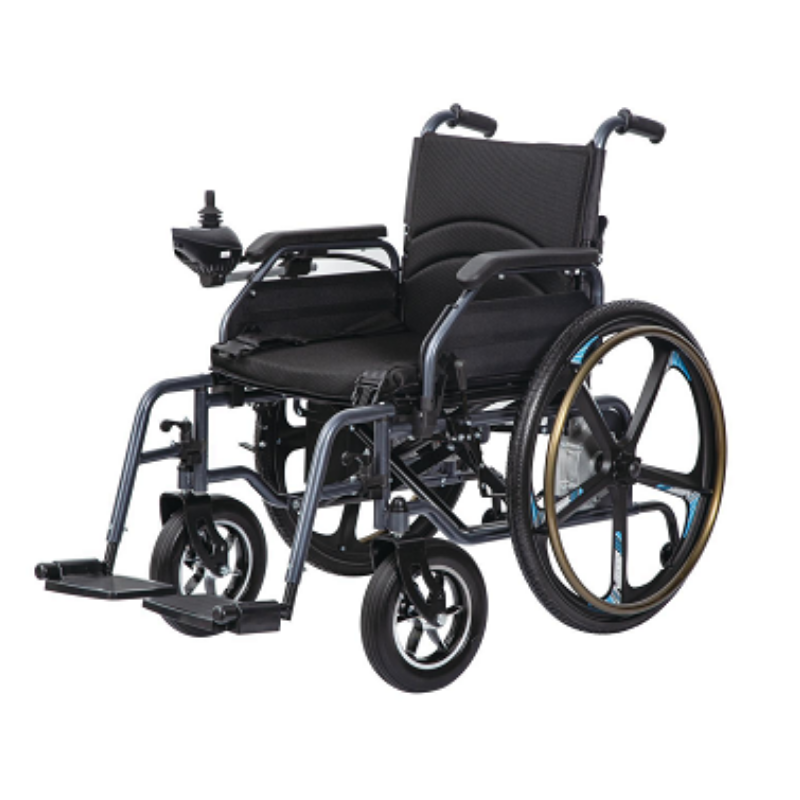 伊维尔电动轮椅车EVR301电动轮椅碳钢车架驻坡控制器铅酸电...