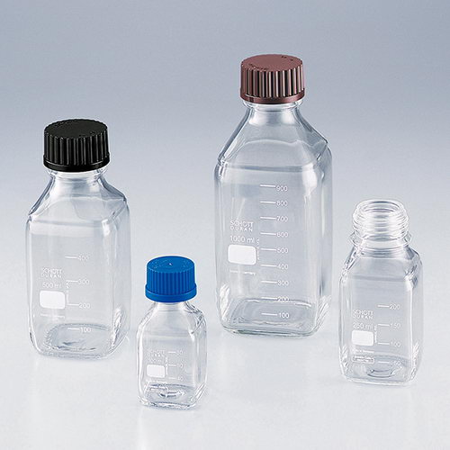 螺口瓶/试剂瓶螺口瓶方形BOTTLEねじ口瓶白色角型