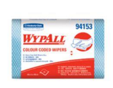 抹布WYPALL* 强韧型彩色清洁擦拭布