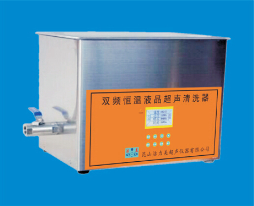 洁美KS系列双频恒温液晶超声清洗器KS-300GVDV/2