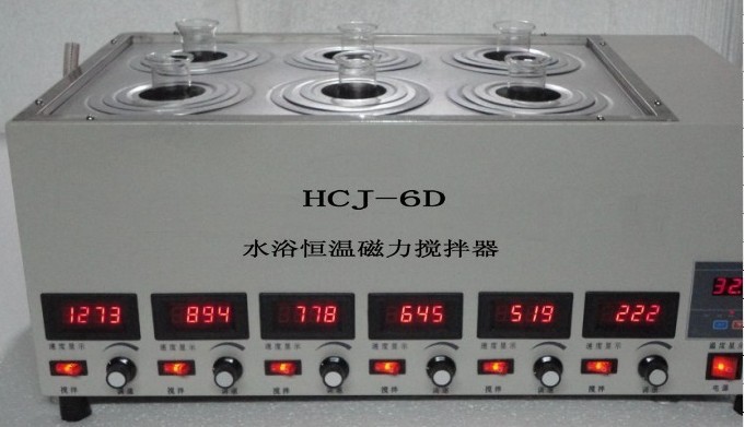 HCJ-1A,2B,4C,6D水浴恒温磁力搅拌器