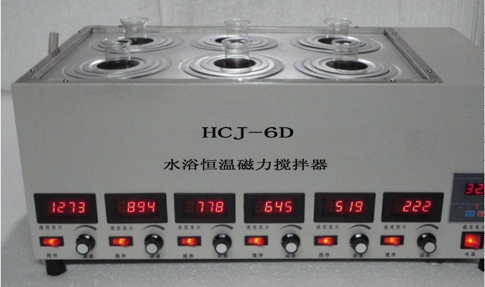 HCJ-1A,2B,4C,6D水浴恒温磁力搅拌器