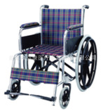 弘康铝合金老人轮椅033-喷涂轮椅