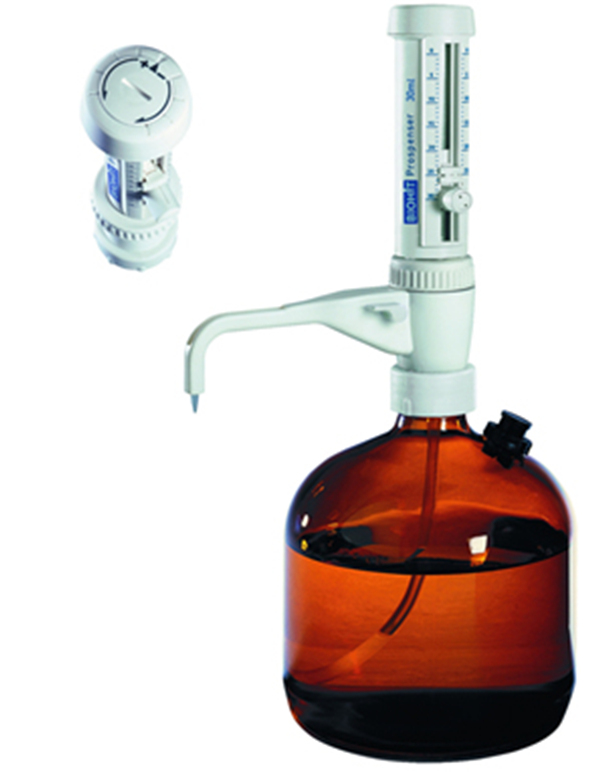 Biohit Prospenser 5-50ml 瓶口分液器